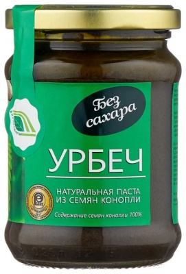Урбеч из семян конопли "Биопродукты" 280г
