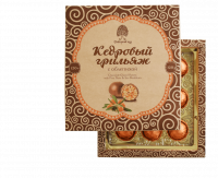 Грильяж кедровый с облепихой в шоколадной глазури "Сибирский Кедр" 120г