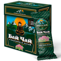 Чай бай с баданом и чагой (имунный) "Алтын Бай" 10 стиков