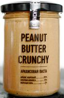 Паста арахисовая кусочками Crunchy "Биопродукты" 200г