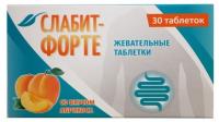 Таблетки жевательные со вкусом абрикоса Слабит-Форте, № 30 х 0,5г от магазина Дары Алтая