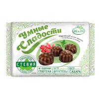 Мармелад диетический желейный в шоколадной глазури "Умные сладости" 220г от магазина Дары Алтая