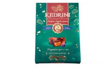 Kedrini шоколад Кедровый орех с чиа в мол шок 80г