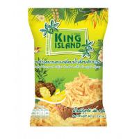 Кокосовые чипсы KING ISLAND с ананасом, 40 г от магазина Дары Алтая