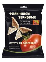 Флайчипсы зерновые с томатом и свеклой 40г от магазина Дары Алтая