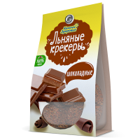 Крекеры льняные с шоколадом "Компас Здоровья" 50г