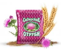Отруби сибирские пшеничные с расторопшей 200г