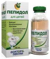 Пепидол ПЭГ 3% раствор для детей, "Доктор Пектин", 100мл от магазина Дары Алтая