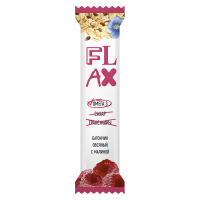 Батончик конфета «FLAX» овсяная с малиной 20г*16шт