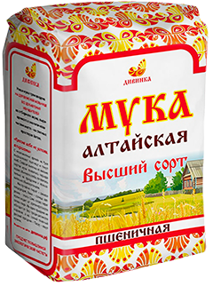 Мука пшеничная высший сорт "Дивинка" 2кг