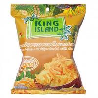 Кокосовые чипсы KING ISLAND с карамелью, 40 г от магазина Дары Алтая