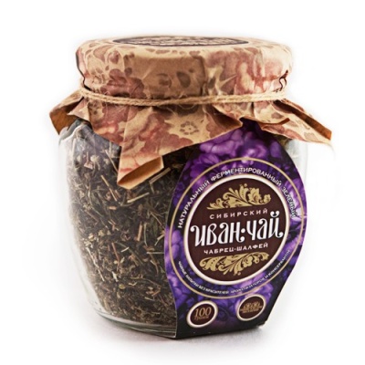 Чай Сибирский Иван-чай с чабрецом и шалфеем (банка) 100г