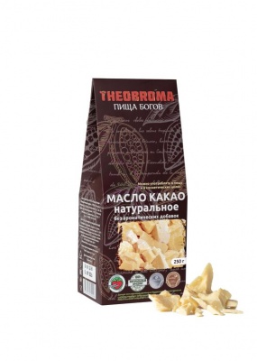 Масло какао натуральное 250г Theobroma