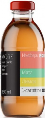 Морс Имбирно-лимонный с L-карнитином "Zero" 0,33л от магазина Дары Алтая