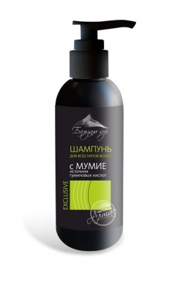 Шампунь для волос с мумие "Зеленый Алтай" 300мл
